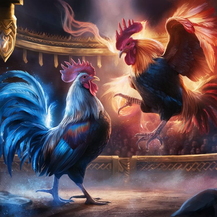 Adu Ayam Paling Seru! Strategi dan Insting Jadi Kunci Kemenangan
